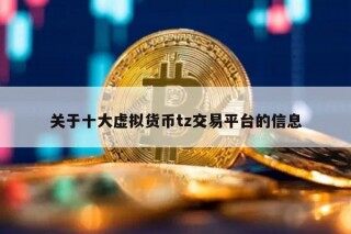关于十大虚拟货币tz交易平台的信息