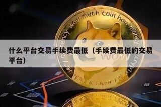 什么平台交易手续费最低（手续费最低的交易平台