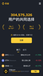 币安Binance最新可访问网址入口 币安交易所移动端APP下载链接 - 币圈网
